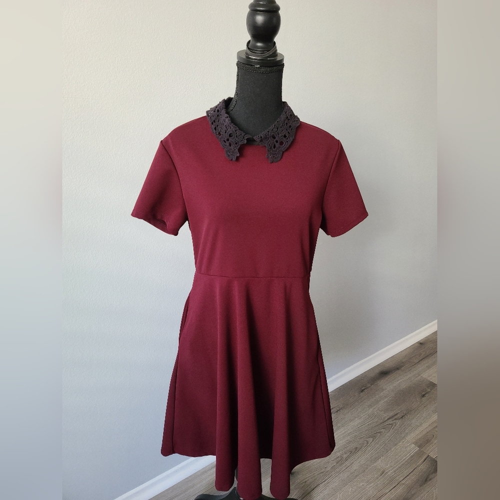 Maroon dress